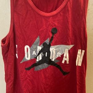 Air Jordan muscle T-shirt kids size medium